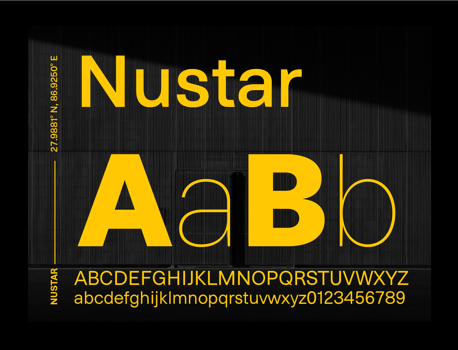 Multilingual design font