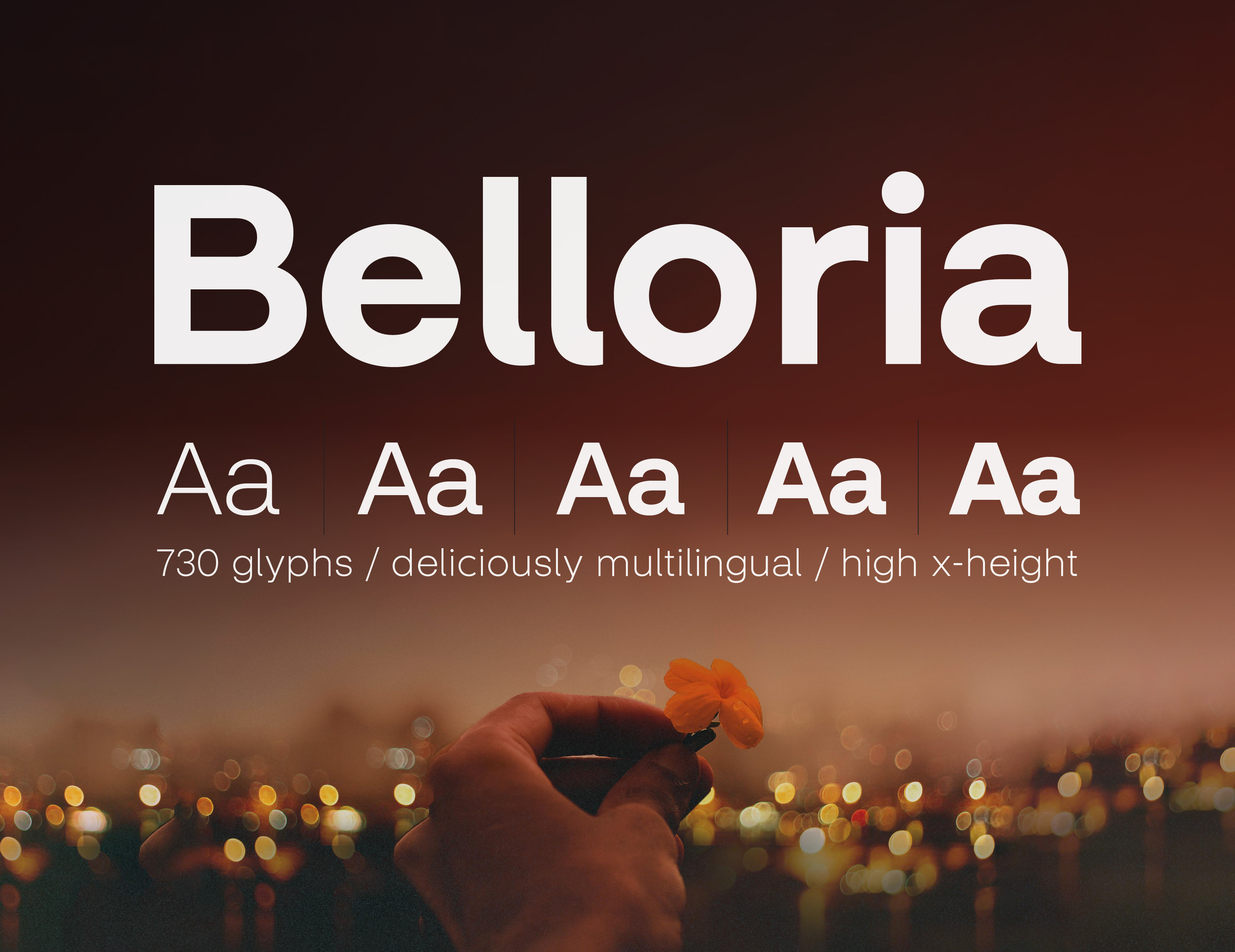 Belloria Designer Font