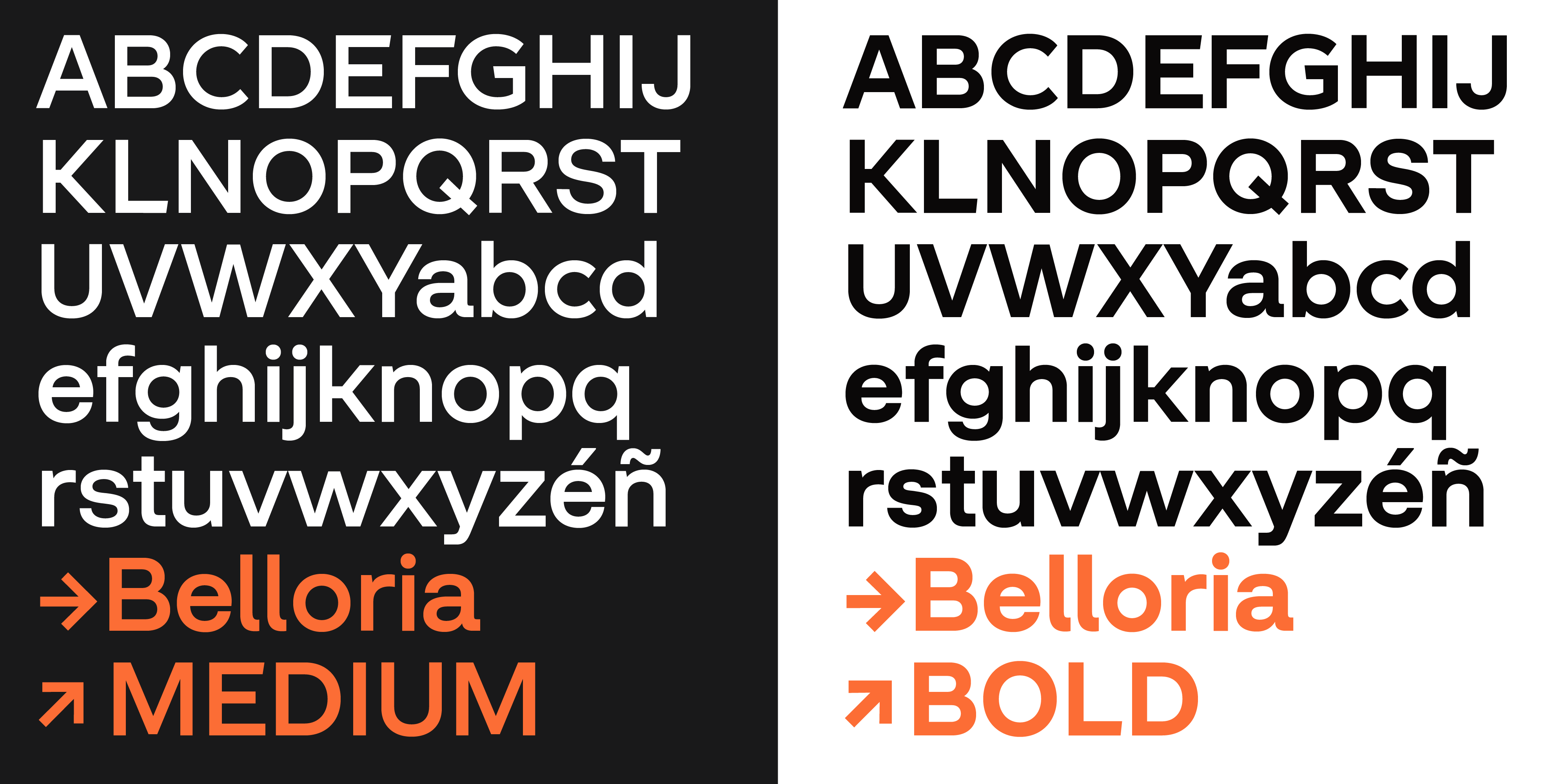 Belloria Medium Font