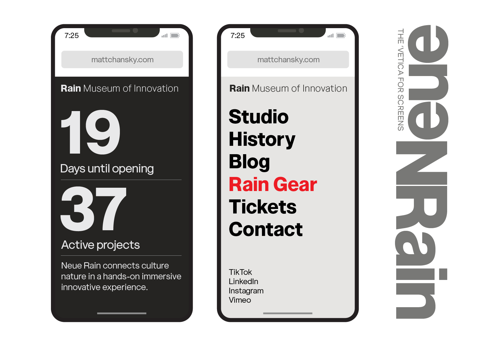 Mobile web design fonts