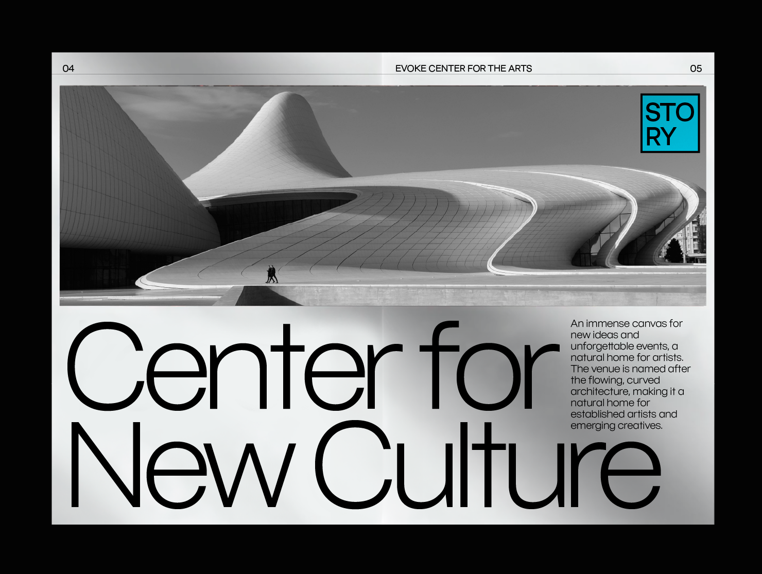 Swiss style poster font