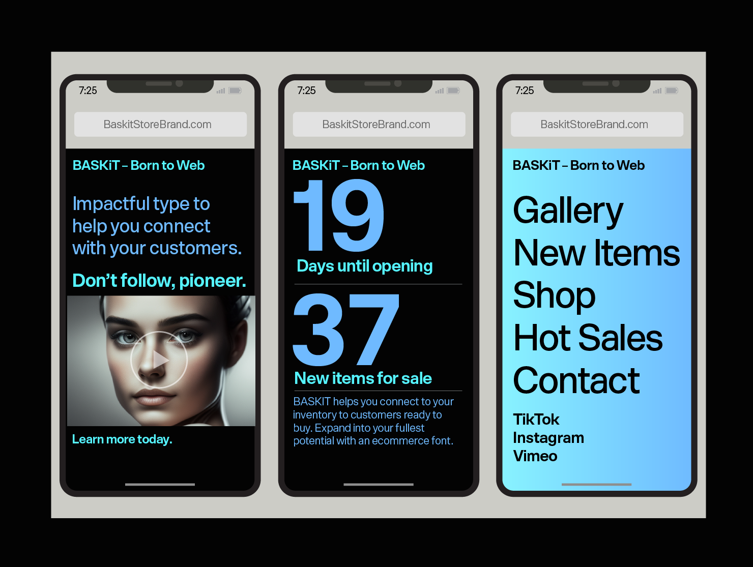 Designer Web Font