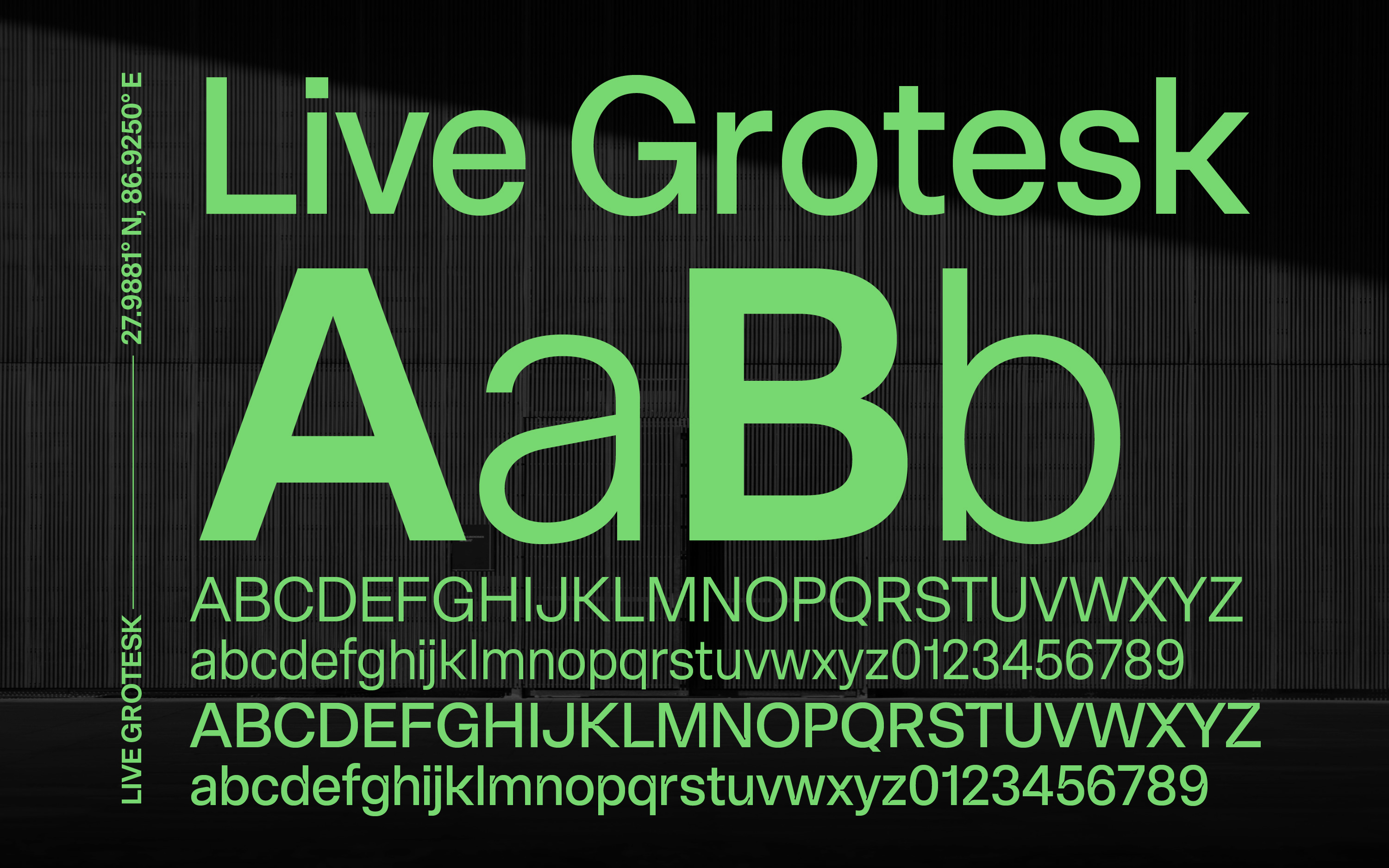 live-grotesk Designer Font