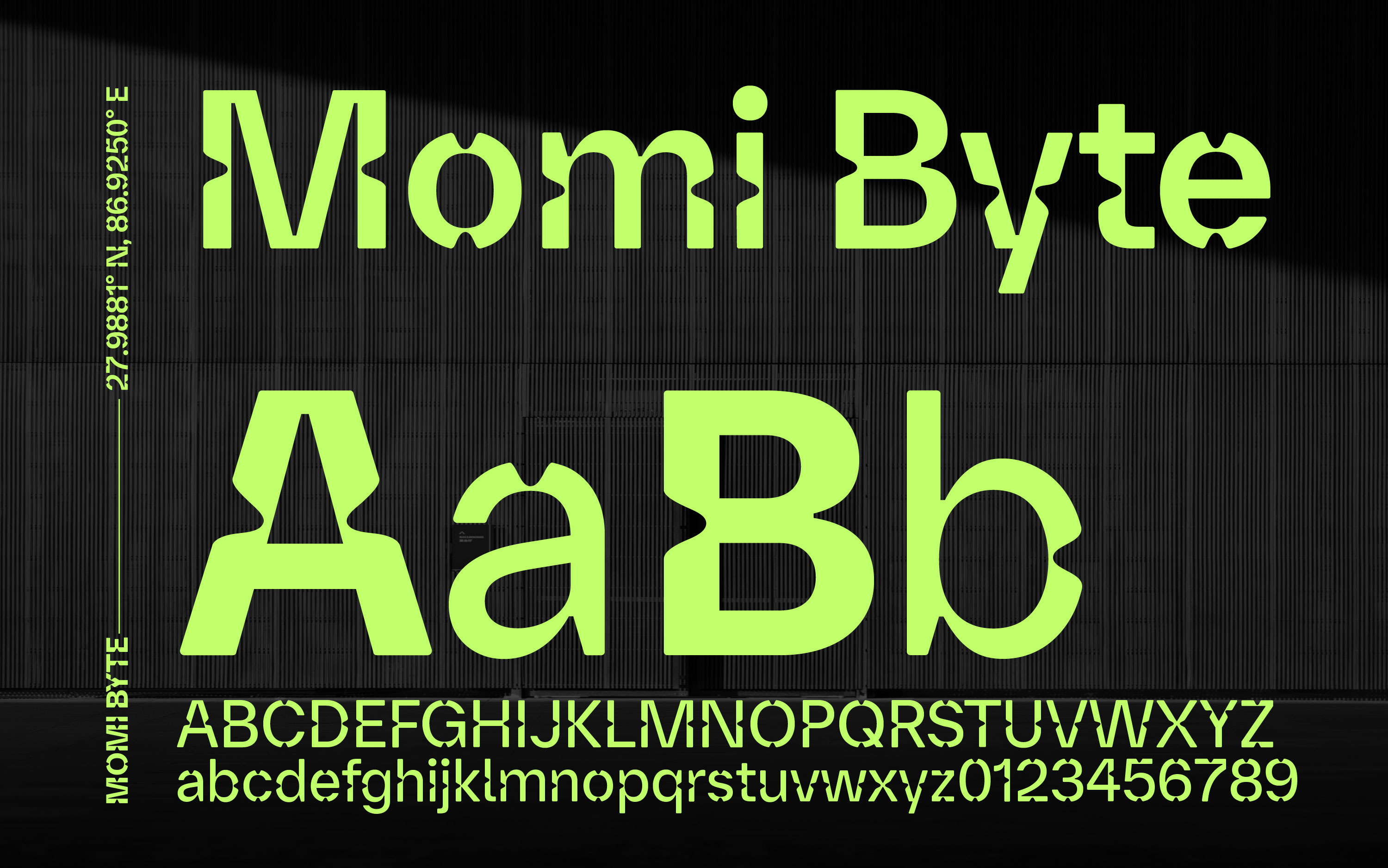Momi Byte Font