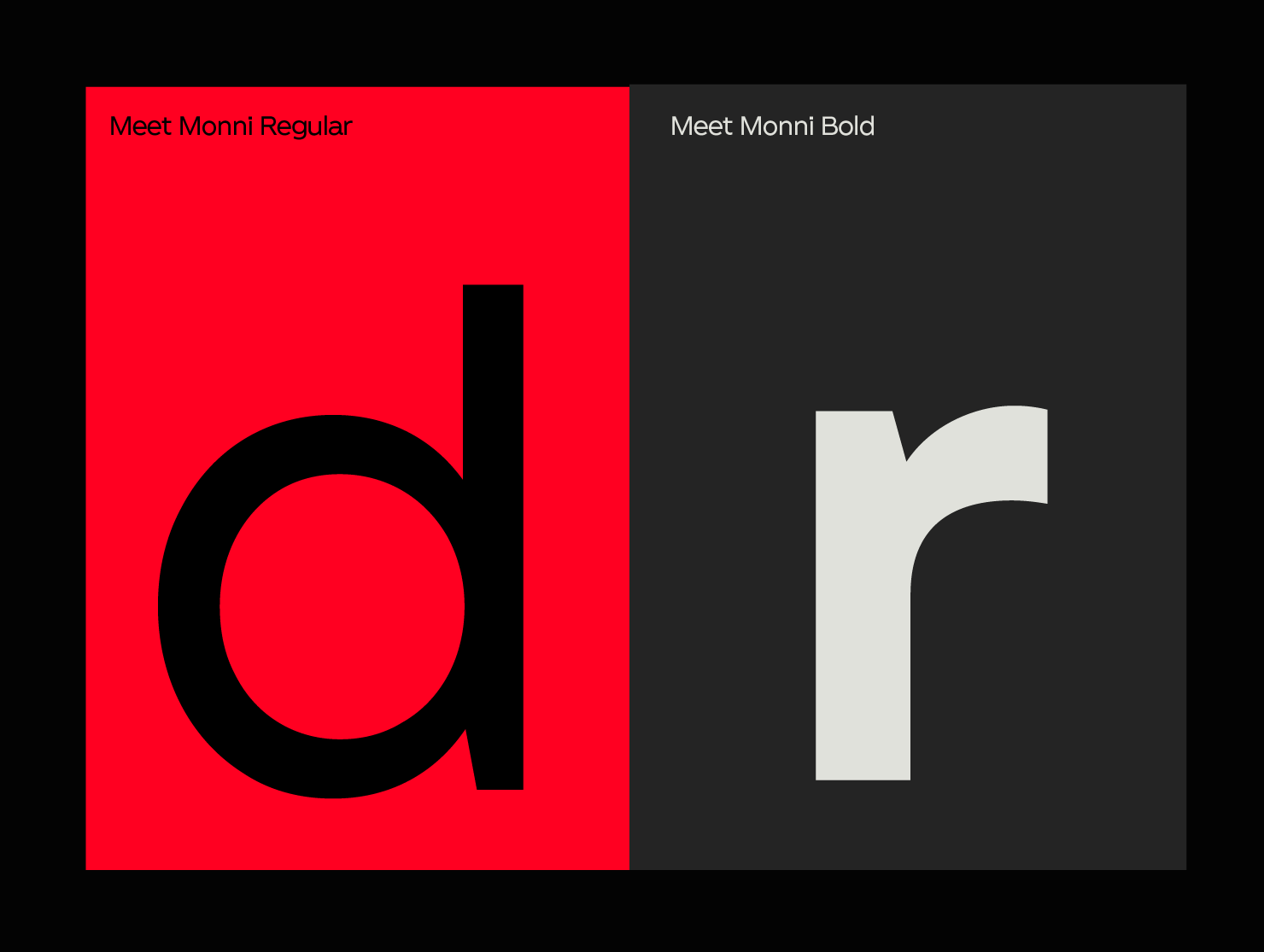 Modern sans serif