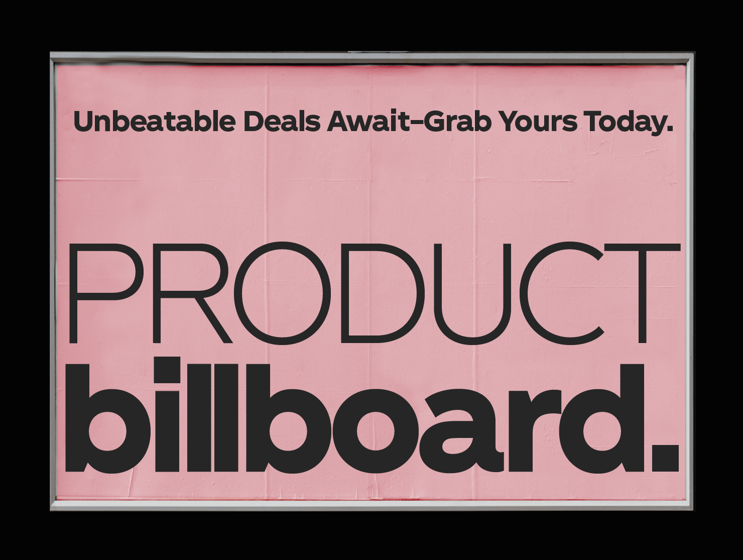 Designer poster font