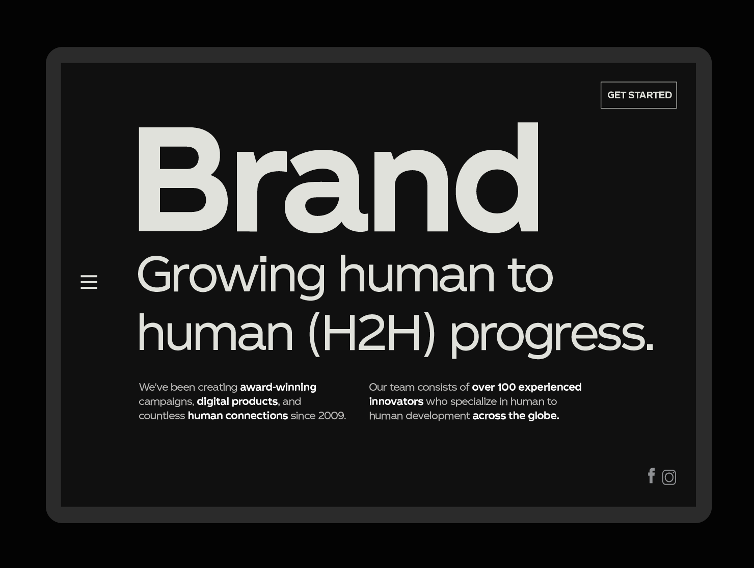 Swiss style poster font