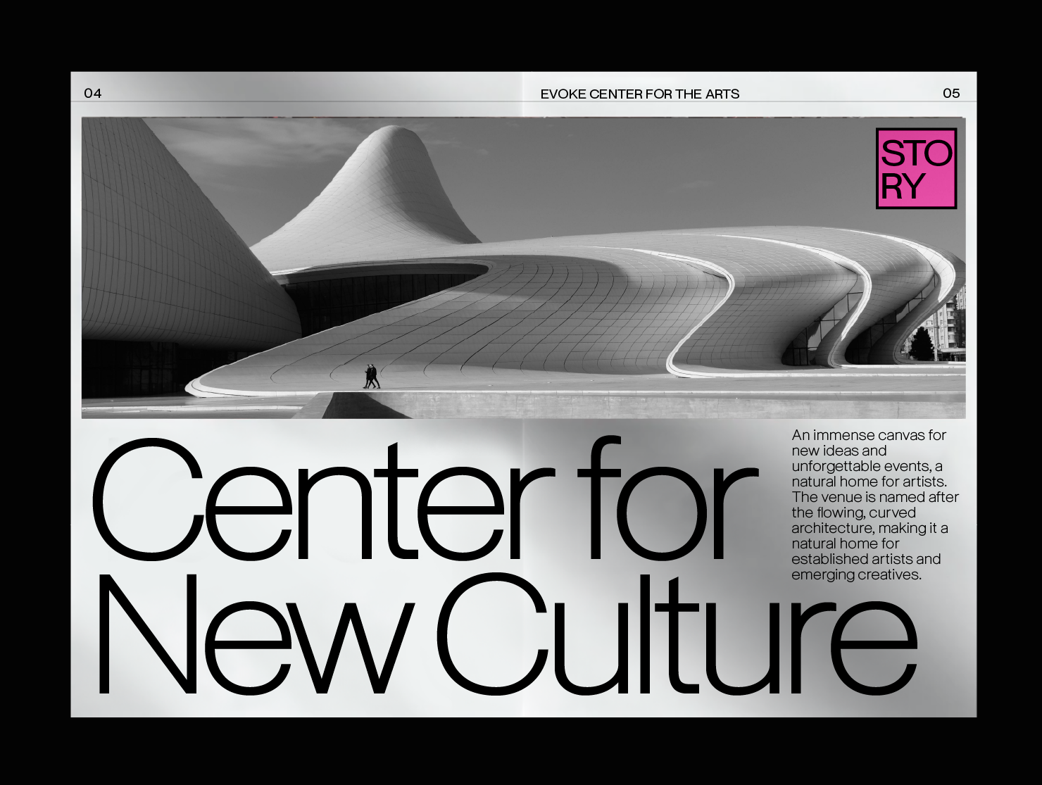 Swiss style poster font