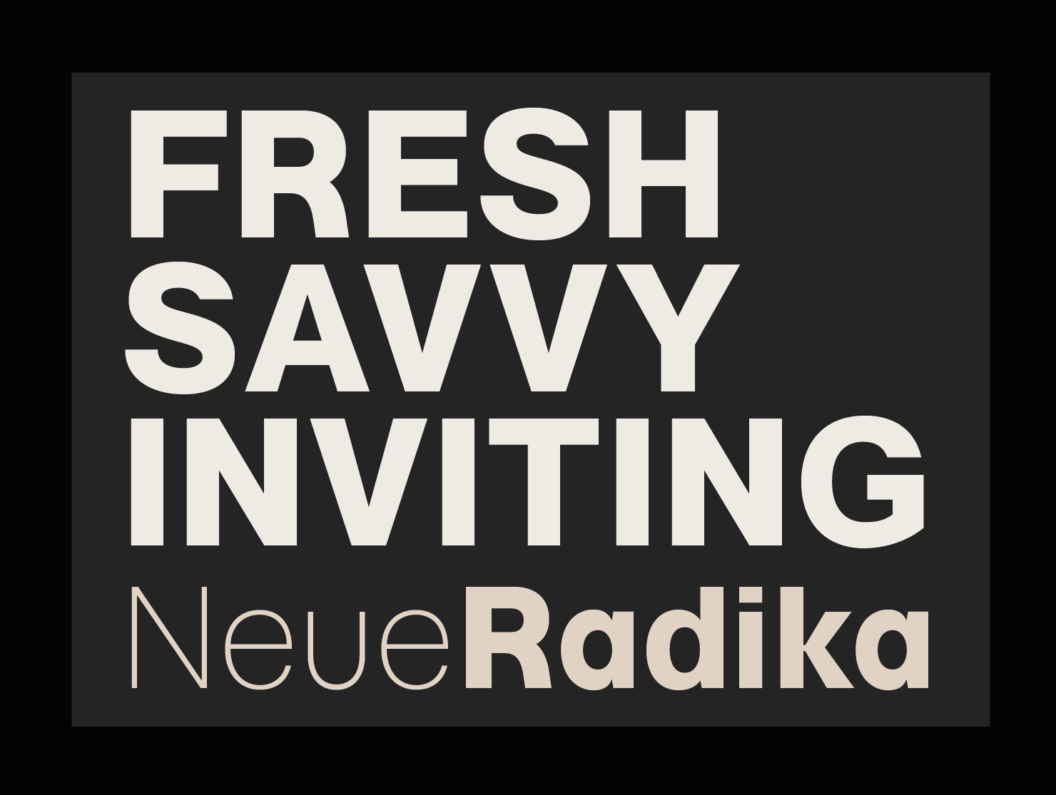 Omnichannel sans serif