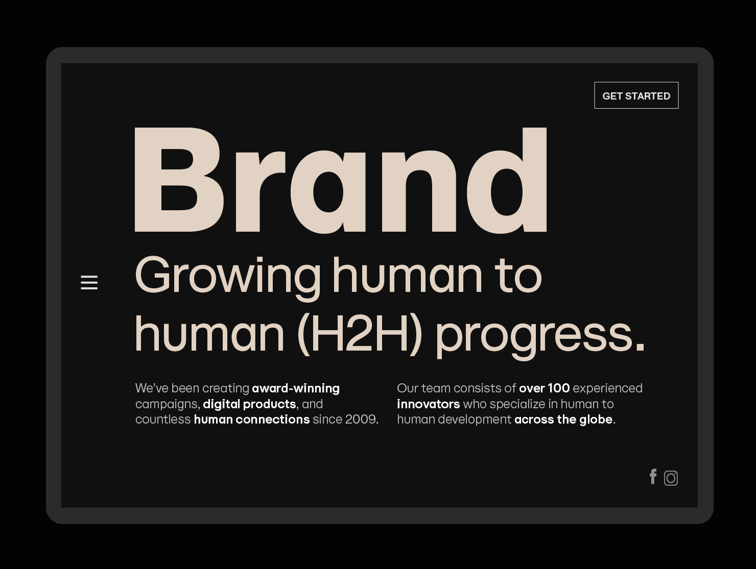 Modern e-commerce font