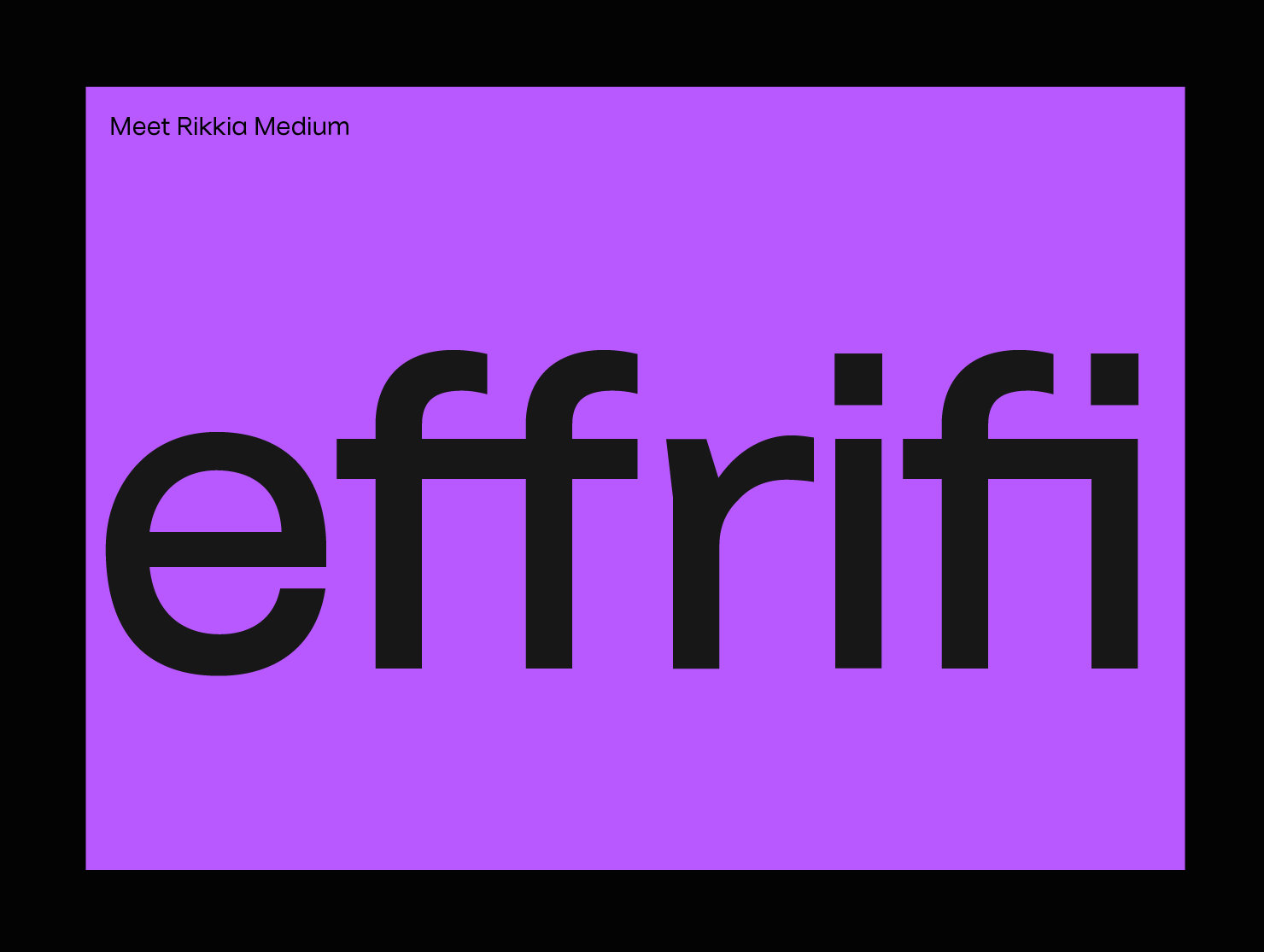 Designer Web Font