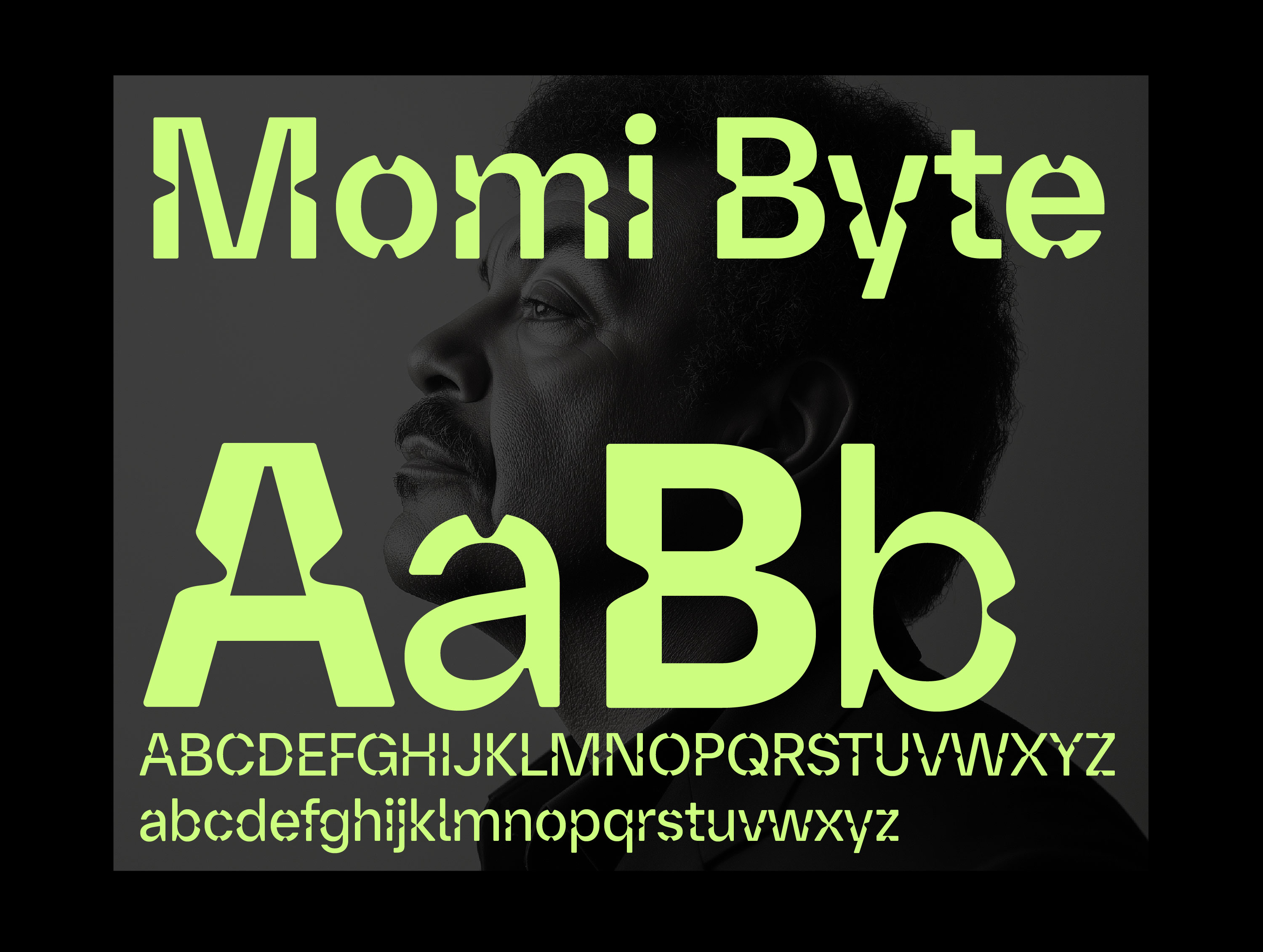 Organic font
