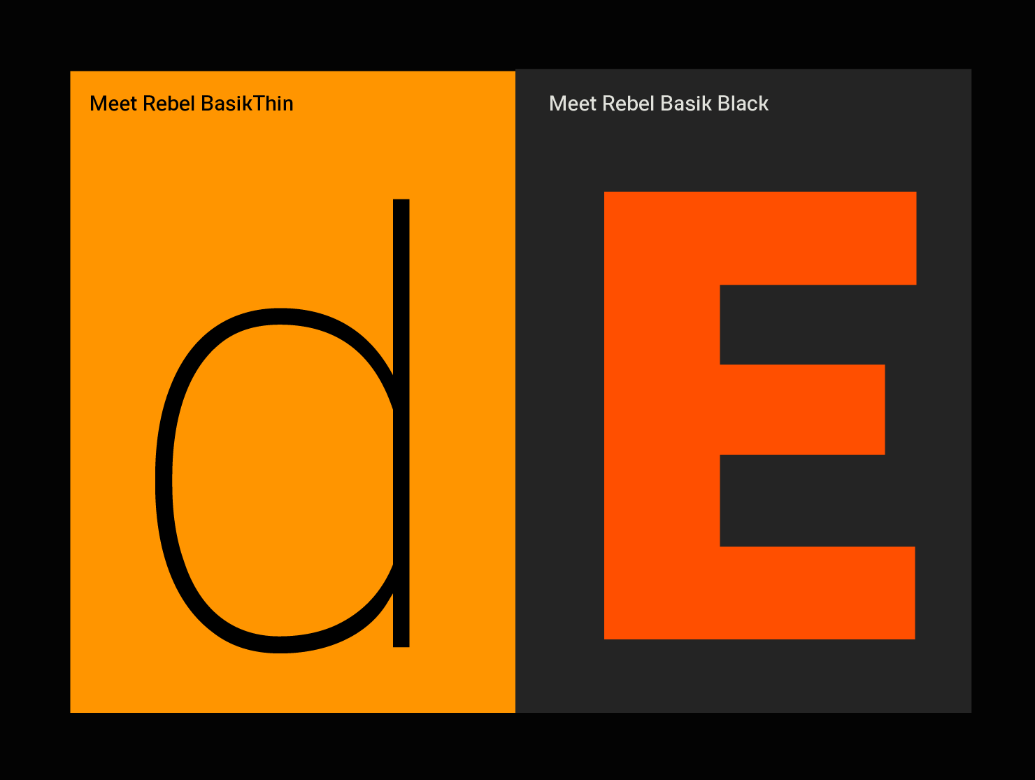 Swiss font with heigh x-height